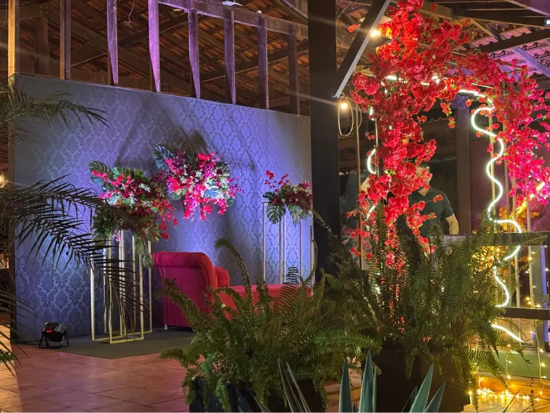 Decoração para Confraternização
